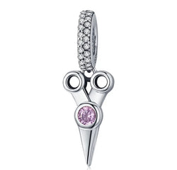 Sterling Silver Hairstylist's Scissors Pendant: A Cut Above the Rest (1pc)