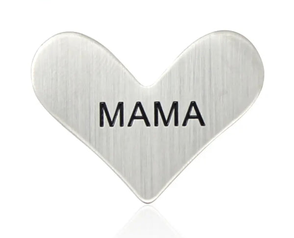 "Heartfelt Sentiments Floating Locket Plates - Celebrate Motherhood with Love!"(1pc)