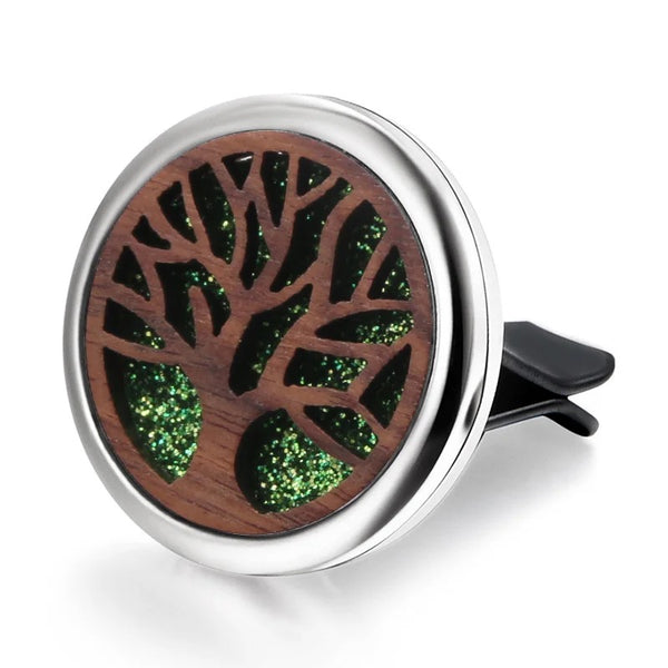 Tree of Life Wooden Car Essential Oil Car Diffuser-Aromatherapy