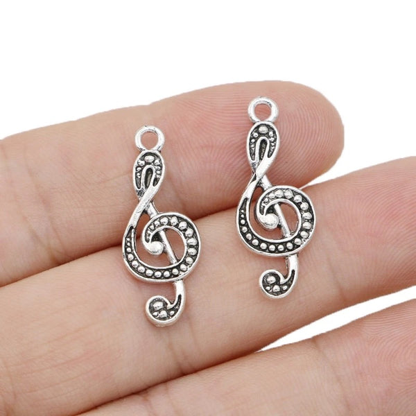 "Melody Music Note Keychain Charm - Harmonizing Your Everyday Journey" Single Charm Included"