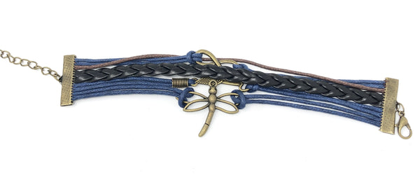 Dark Blue Multi Layer Bracelet