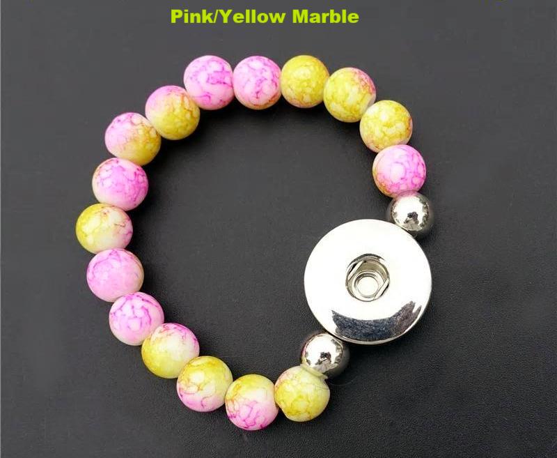 "Handmade Kids Acrylic Beads Fashion Bracelet - Customizable and Colorful"(1pc)