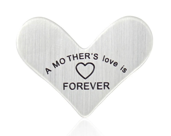 "Heartfelt Sentiments Floating Locket Plates - Celebrate Motherhood with Love!"(1pc)