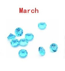"Gemstone Birthstone Floating Charms - Personalize Your Locket"(1pc)
