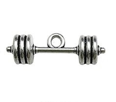 Fitness-Inspired Charm/Pendants: Inspire Your Fitness Journey (1pc)
