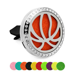 "Bling Basketball Stainless Steel Essential Oil Car Diffuser"(1pc)