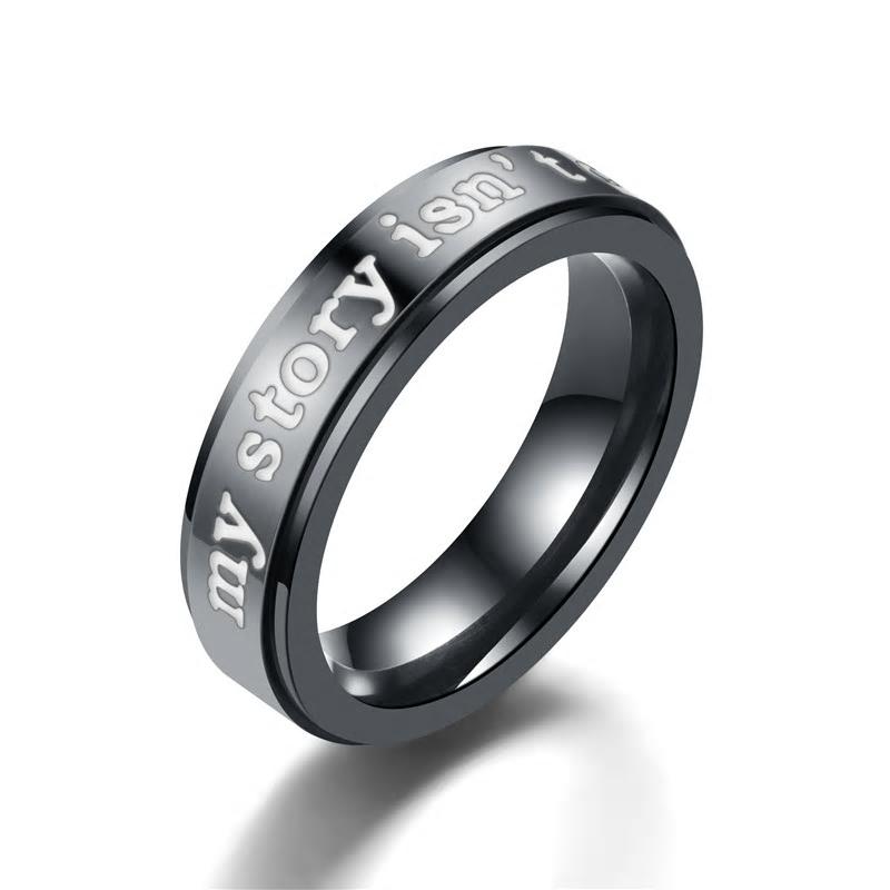 "My Story Isn't Over Yet" Inspirational Ring
