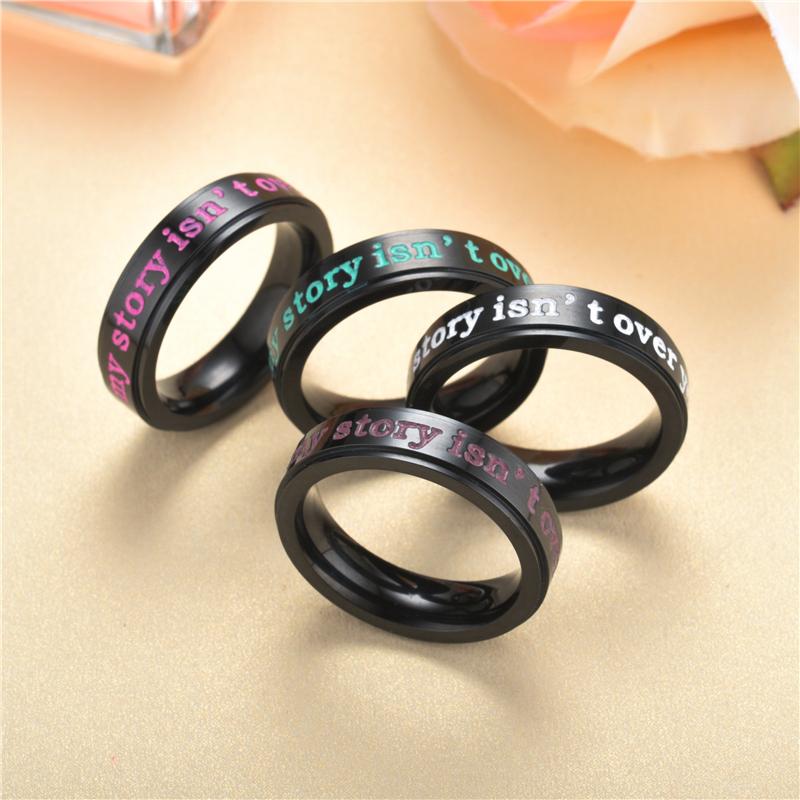 "My Story Isn't Over Yet" Inspirational Ring