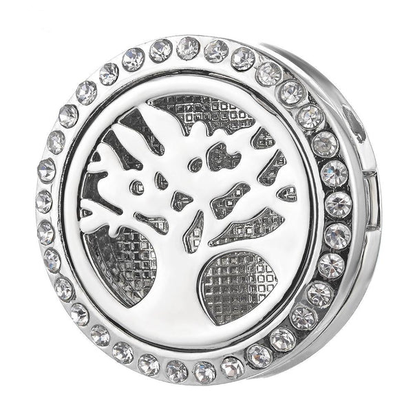 TREE OF LIFE Aromatherapy/Essential Oil Snap Button-Fits 18mm Snap Button