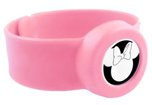 Little Girl's Minnie Silicone Aromatherapy Essential Oil Diffuser Slap Bracelets