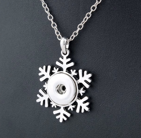 Snowflake Snap Necklace